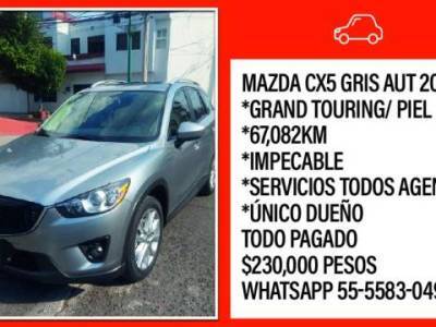 MAZDA CX5 GRIS AUT 2014